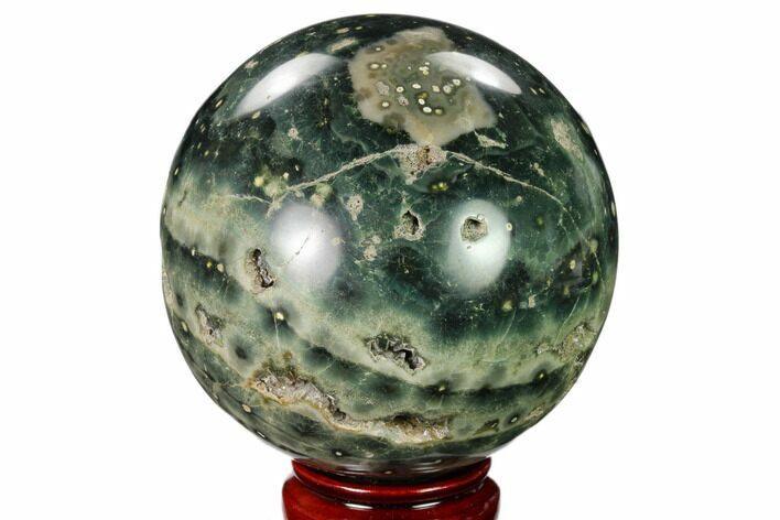 Unique Ocean Jasper Sphere - Madagascar #159946